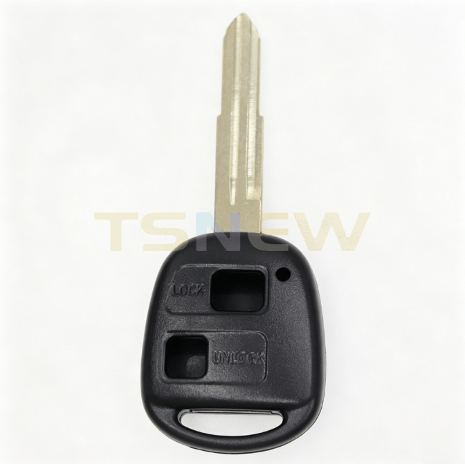 2 Button Straight Remote Key Shell For Toyota Yaris Hiace Car Key Fob Housing