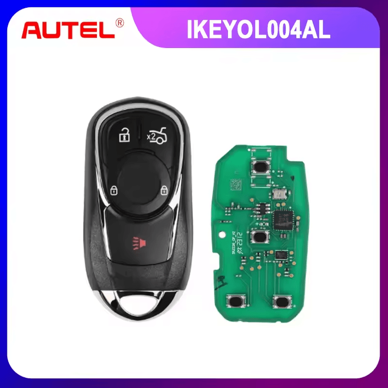 AUTEL IKEY Universal Smart Key IKEYOL004AL OL004AL 4 Buttons 315MHz /433MHz For Autel Smart Key For KM100 IM508 IM608