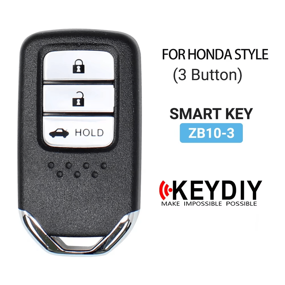 KEYDIY KD ZB10-3 Smart Remote Key for Honda Type 3 Buttons