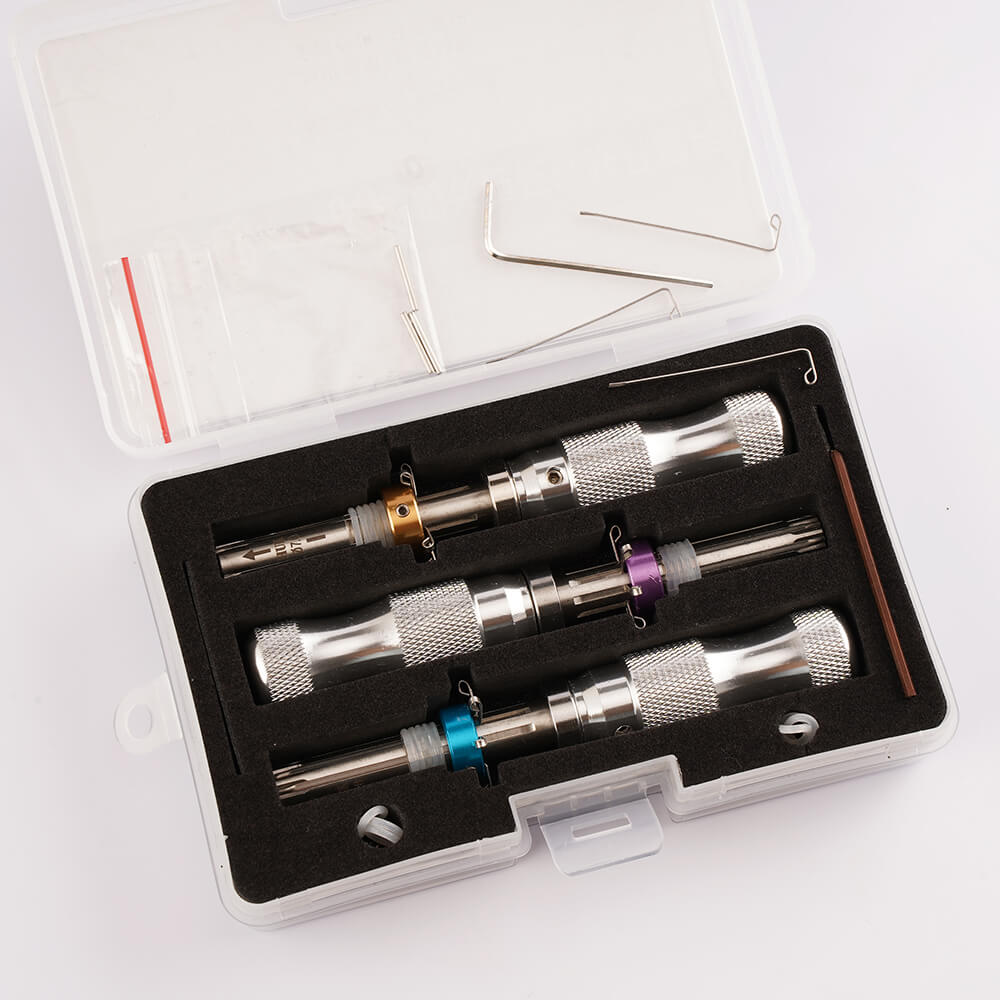 HUK 7 Pin Tubular Lock Pick (7.0mm & 7.5mm & 7.8mm)