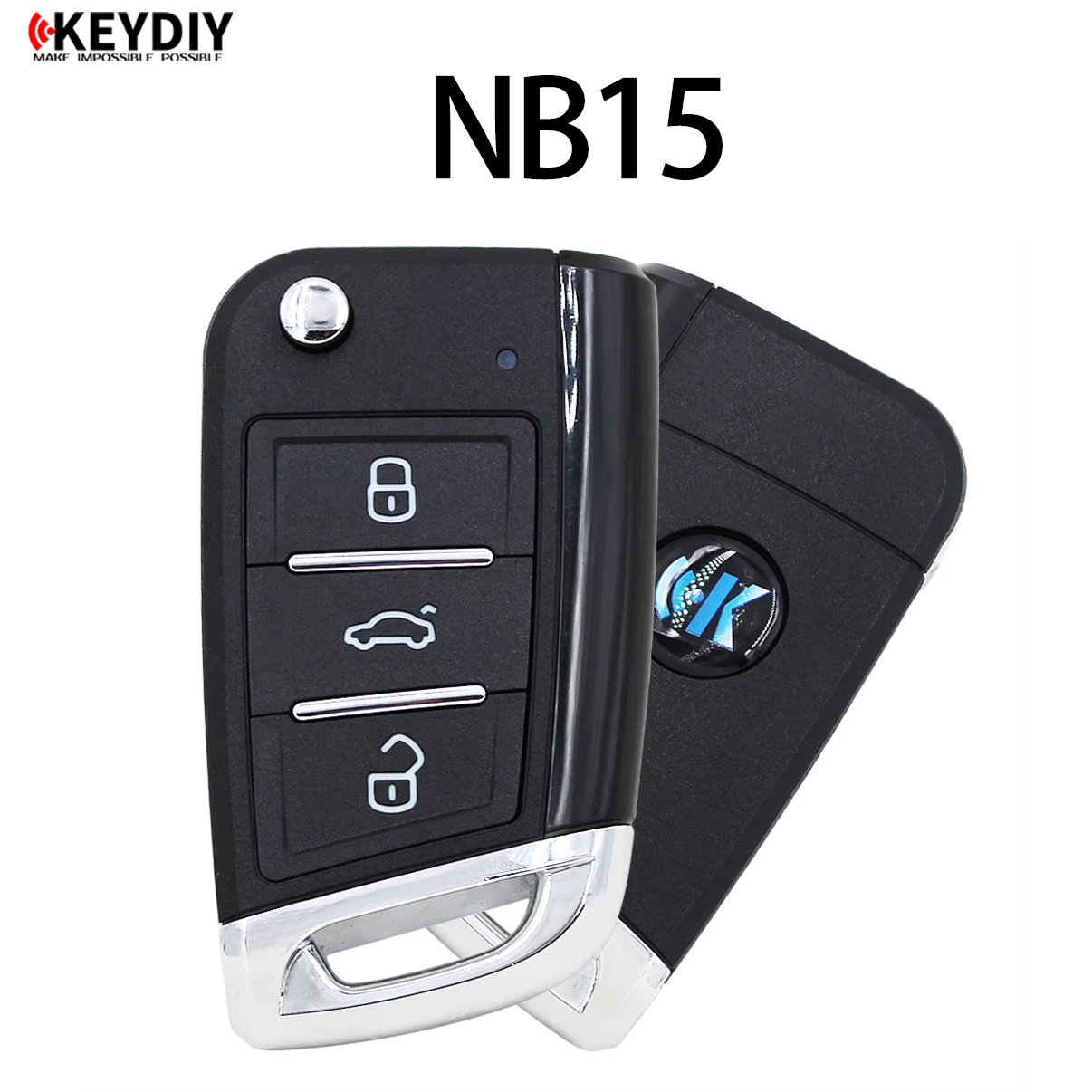 KEYDIY KD NB15-3 Flip Remote Key for VW MQB Type 3 Buttons