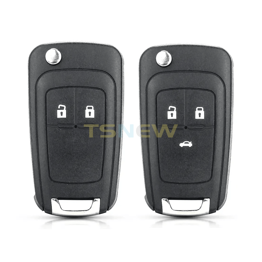 2/3 Buttons with Original Logo Folding Key Shell For Opel Antara Astra Remote Key