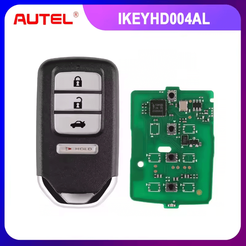 Autel IKEYHD004AL HD004ALUniversal Smart Remote Key 4 Buttons For Honda For Autel Smart Key For KM100 IM508 IM608 KM100E