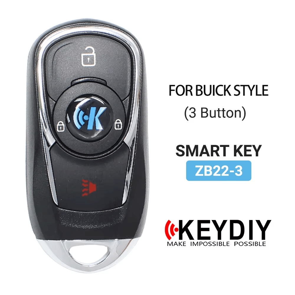 KEYDIY KD ZB22-3 Smart Remote Key for Buick Type 3 Buttons