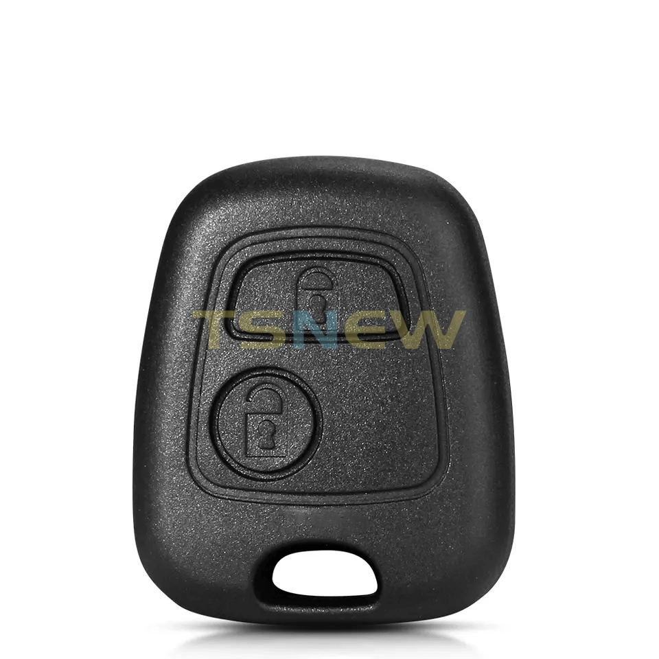 Straight Remote Key Shell For Peugeot Citroen Replacement Case
