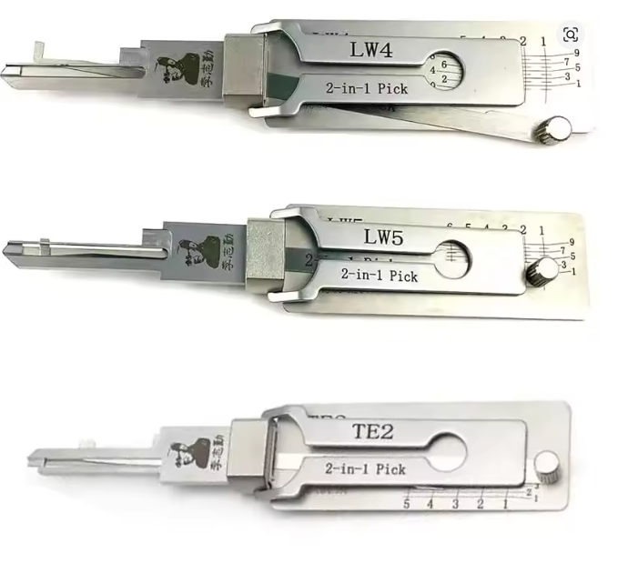 aftermarket lishi BE2-6 BE2-7 S123 SC20 LW4 LW5 YaLe-5 YaLe-6 HD5649 1646 1646R G20R