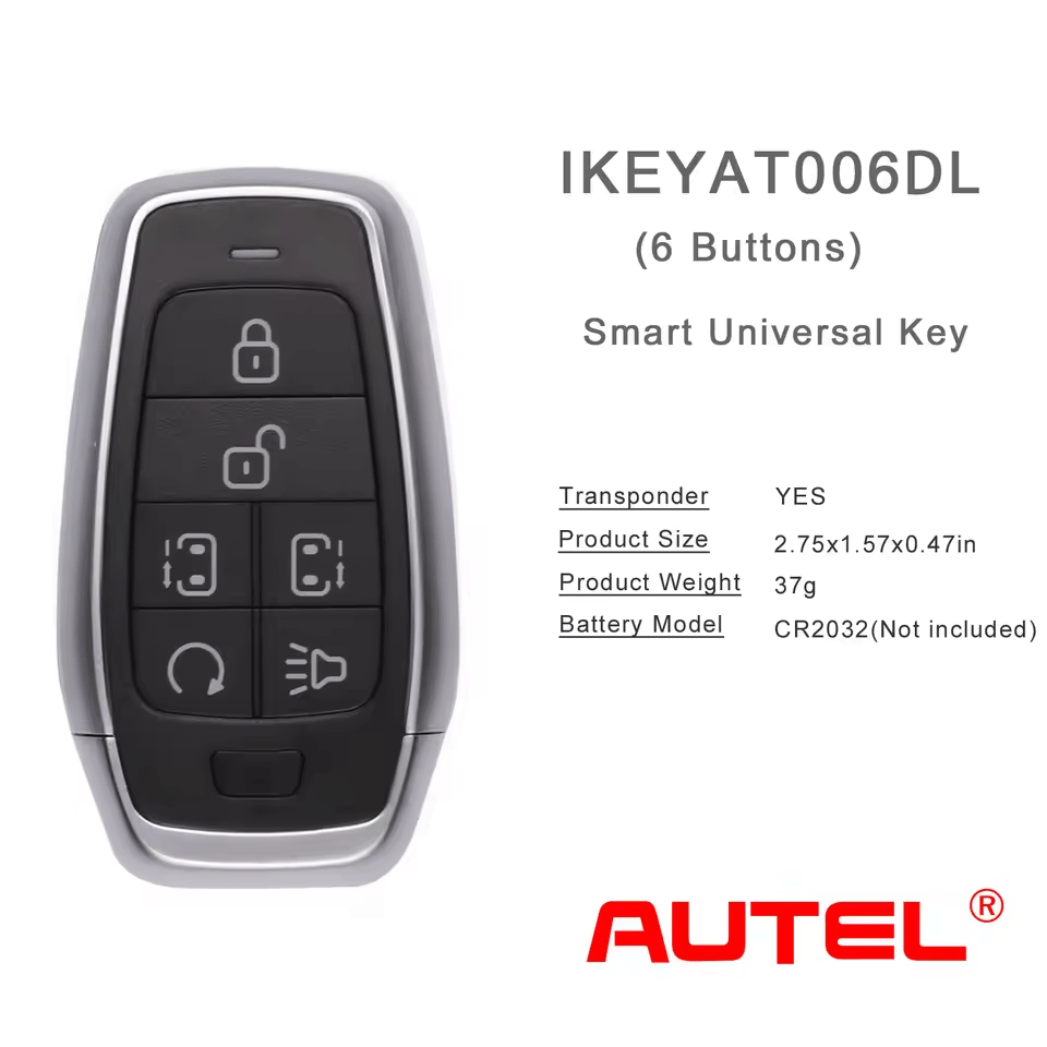 Autel Ikey AT006DL&nbsp; Universal Smart Remote Key for KM100 IM508 IM608Pro II XP400
