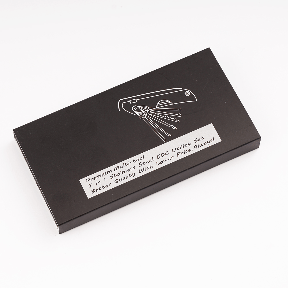 7 in 1 Folding Locksmith Tool Stainless Steel EDC Hand Tools