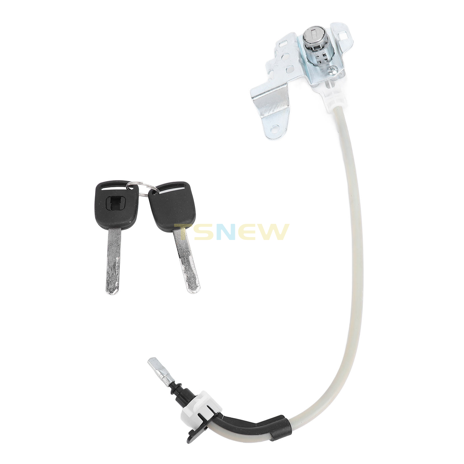 Left Driver Side Door Lock Cylinder Cable with Keys Stable Performance 72185 SWA A01 for CR-V 2007 to 2011