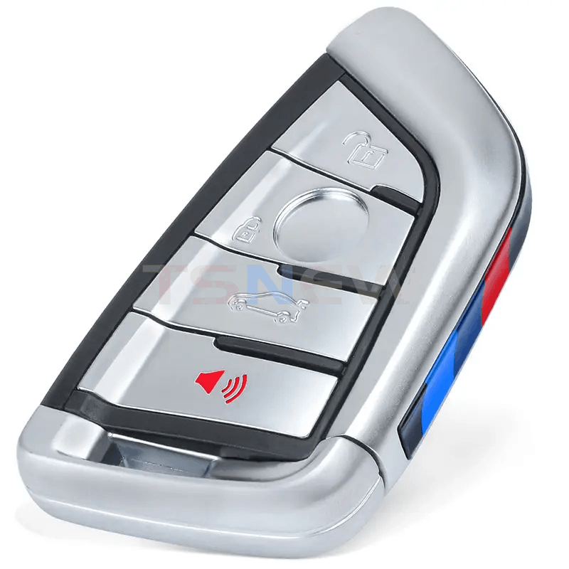 Color Edge Letter Blade Smart Key Shell For BMW Car Remote