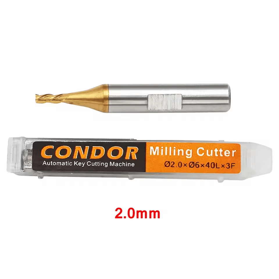 Xhorse 2.0mm Milling Cutter Probe For CONDOR XC MINI Plus XC-007 Dolphin XP-005 XP-007 Key Cutting Machine
