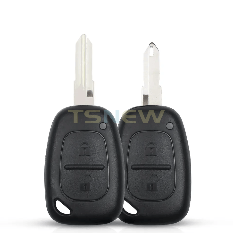 2 Buttons Transponder Key Shell For Renault Trafic Remote Key Case