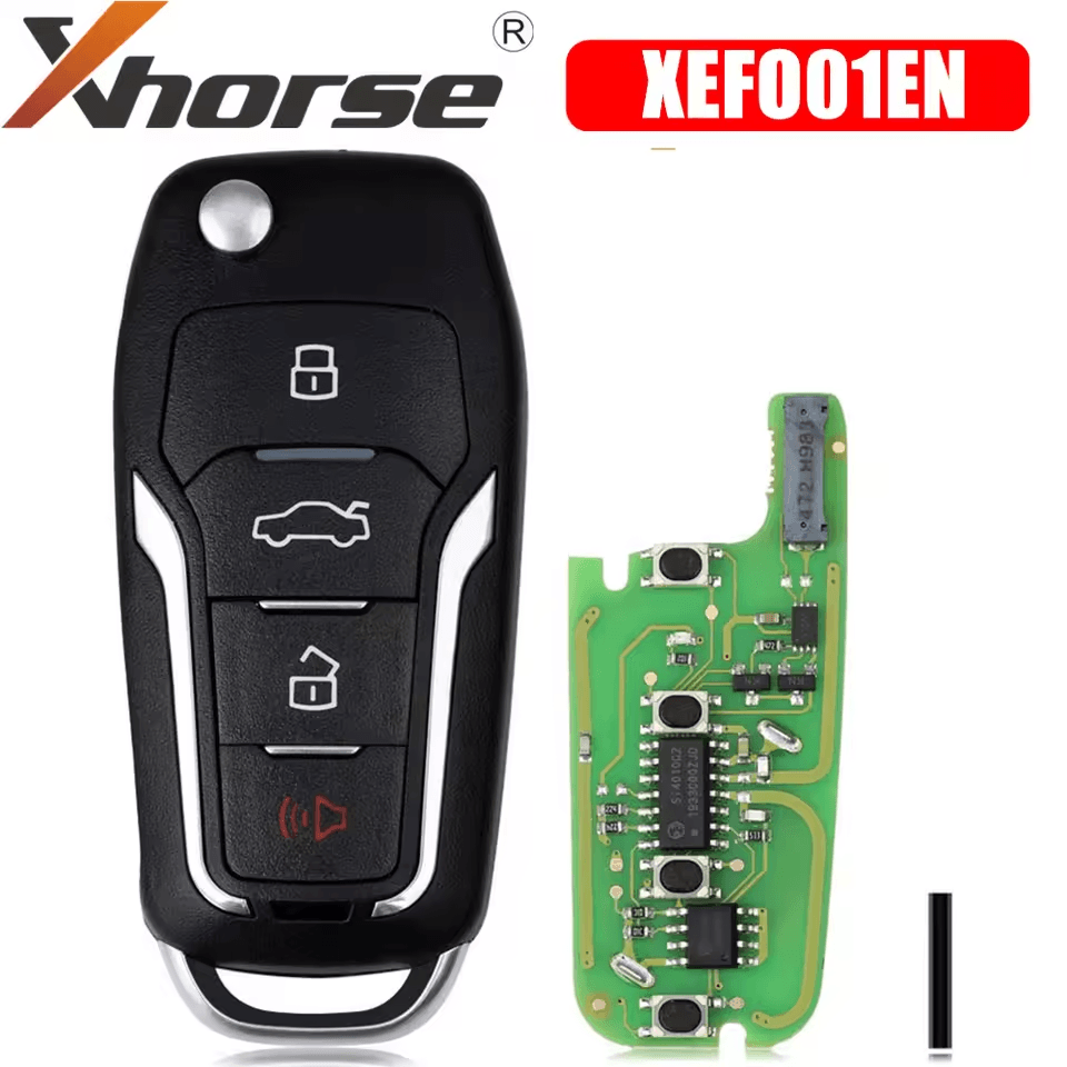 Xhorse XEFO01EN Super Remote Key For Ford Flip 4 Buttons Built-in Super Chip English Version