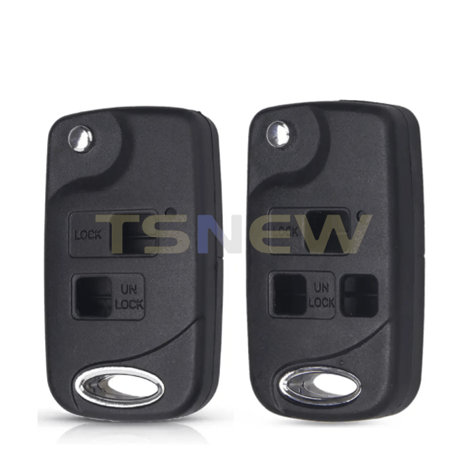 2/3 Button Modified Remote Key Shell For Lexus Toyota Car Key Fob Replacement Housing