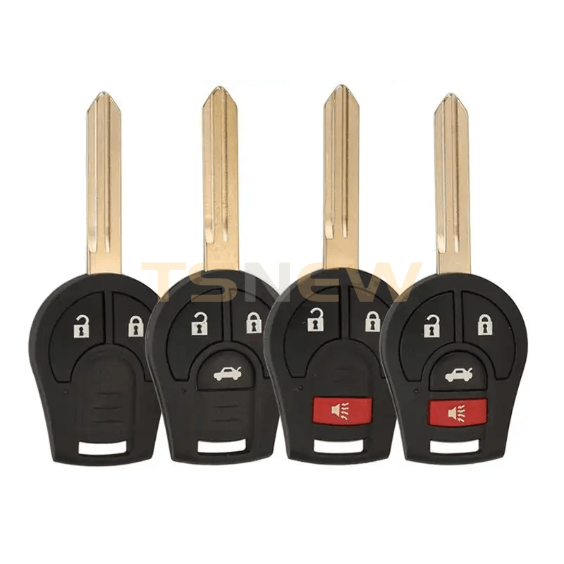 Smart Key Shell With Key Blank For Nissan Paladin Kicks Remote Key