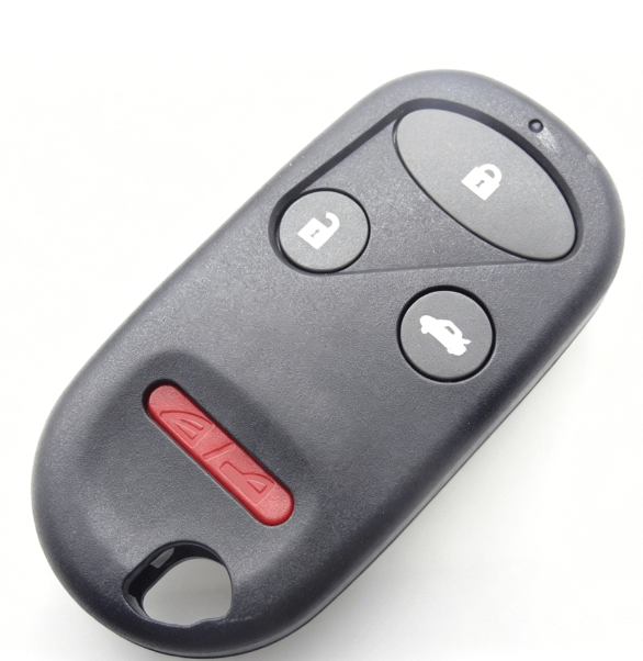3+1 Buttons Smart Remote Key Replacement Shell With Battery Holder For Old Honda Original Car Key Fob Housing