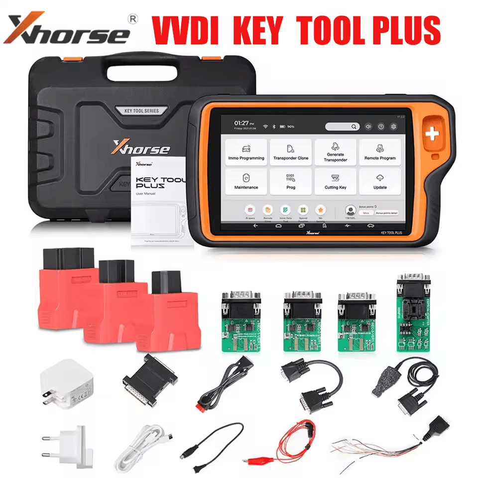 Xhorse VVDI Key Tool Plus Pad Full Configuration Advance with Practical Instruction 1&2 Books