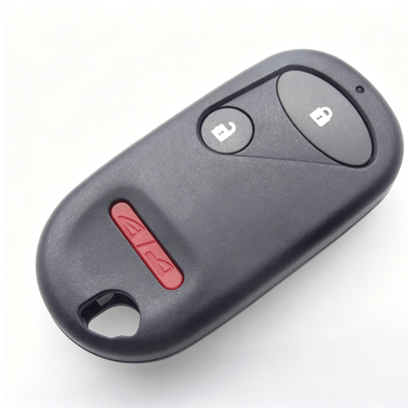 2+1 Buttons Remote Key Replacement Fob Shell With Battery Holder For Honda Car Key Housing