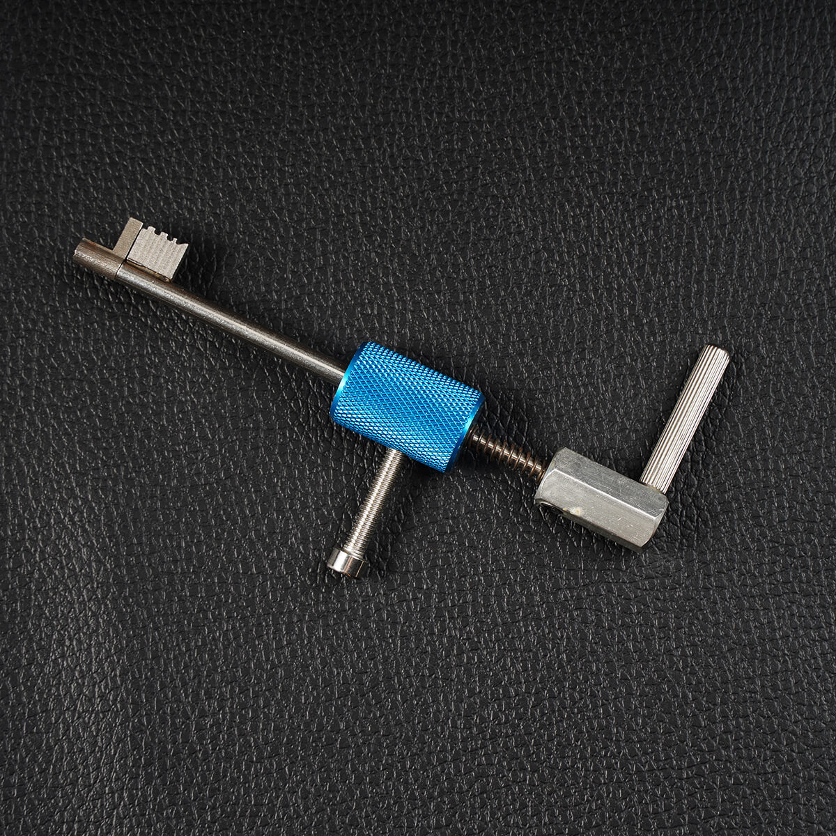 Civil Lock Quick Forced Open Lock Picks Locksmith Tool Silver + Blue