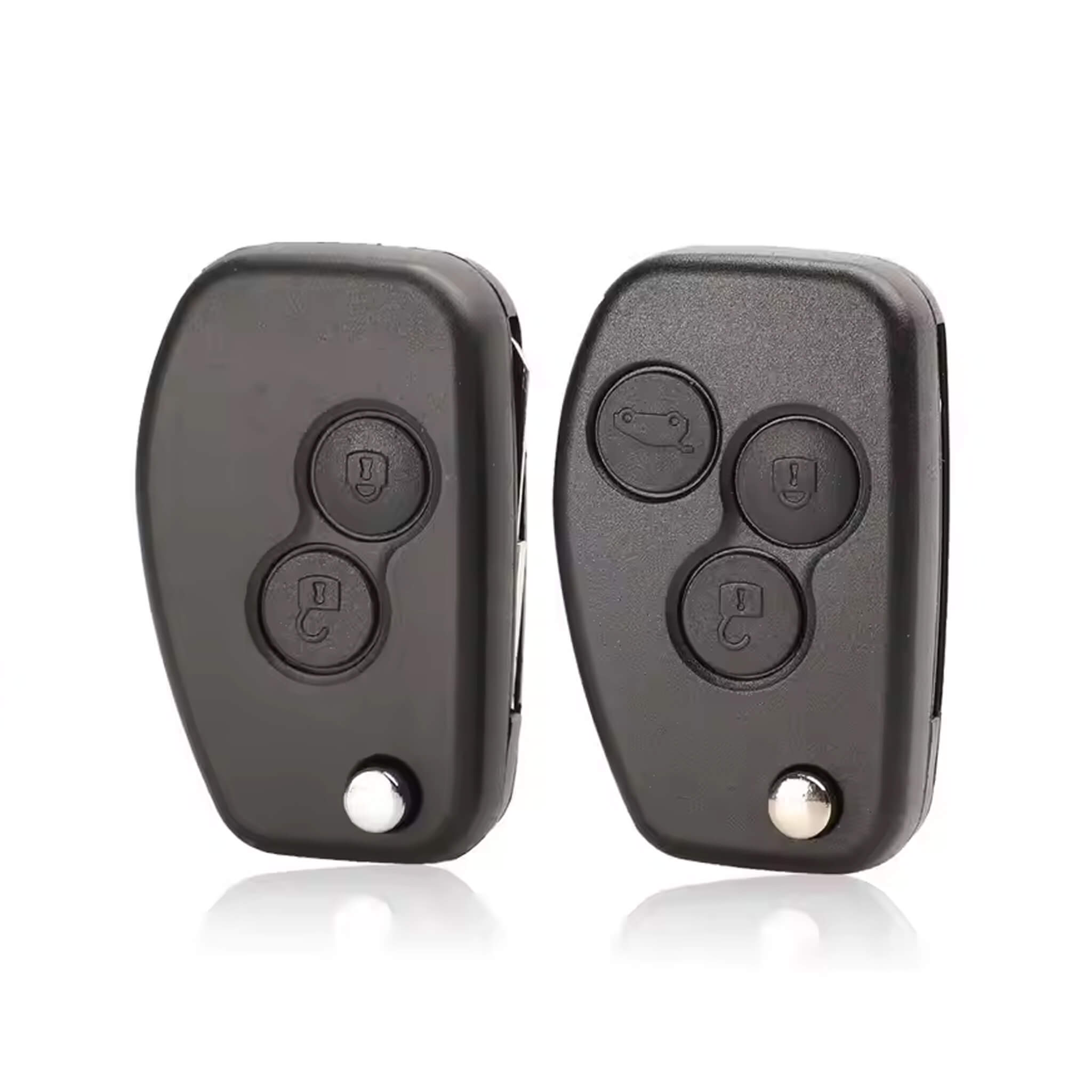 2/3 Button Modified Folding Car Key Shell Replacement Case For Renault