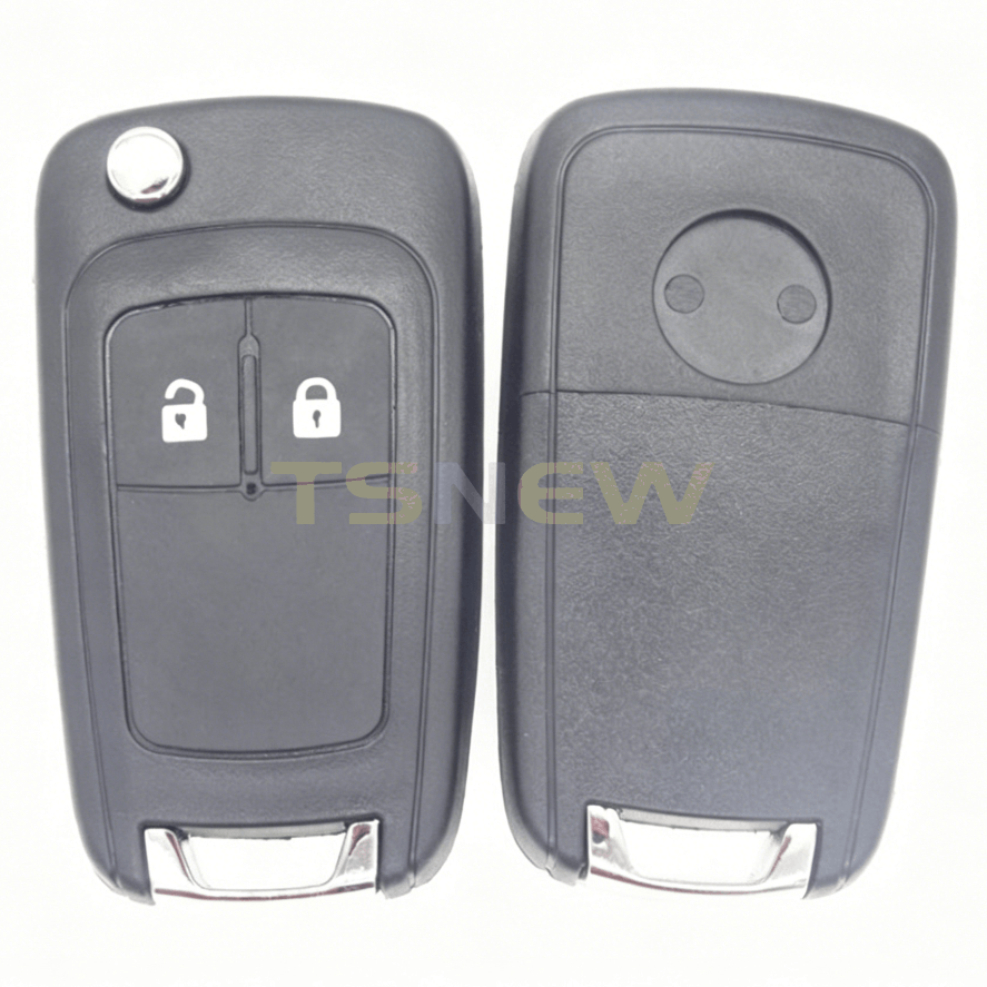No Logo Folding Key Shell For Opel Insignia Remote Key