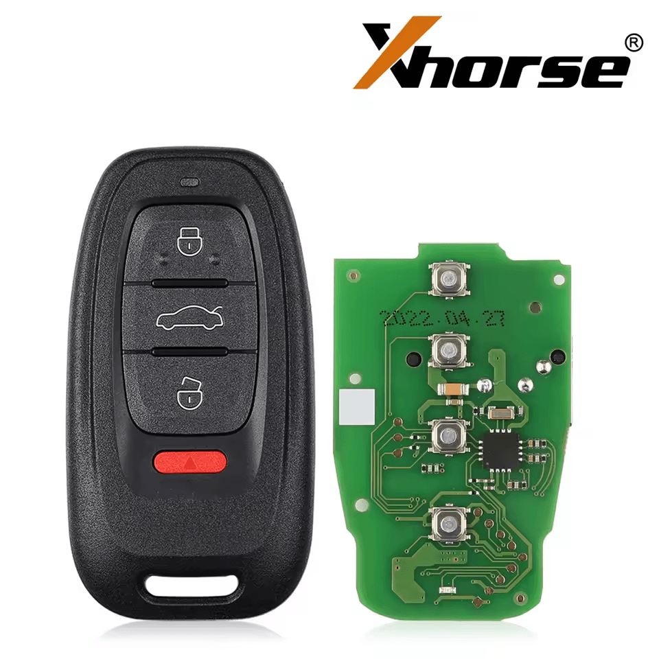Xhorse XSADJ1EN 315MHZ/433MHZ/868MHZ Xhorse VVDI 754J Smart Key for Audi A6L Q5 A4L A8L with Key Shell