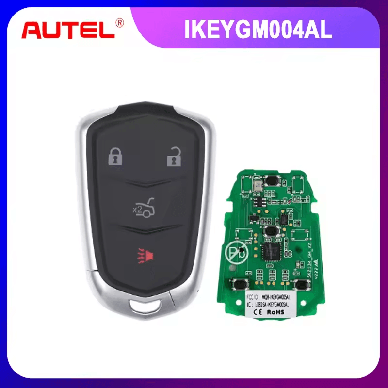 Autel Ikey IKEYGM004AL GM004AL Universal Smart Remote Key 4 Buttons For GM For Autel Smart Key For KM100 IM508 IM608