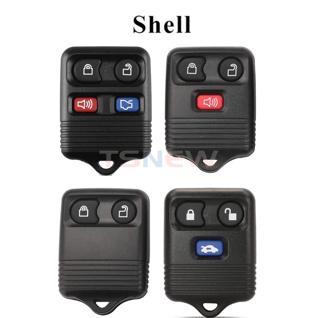 For Ford Mustang Kuga Raptor Focus 2/3/4 Buttons Split Smart Key Replacement Shell
