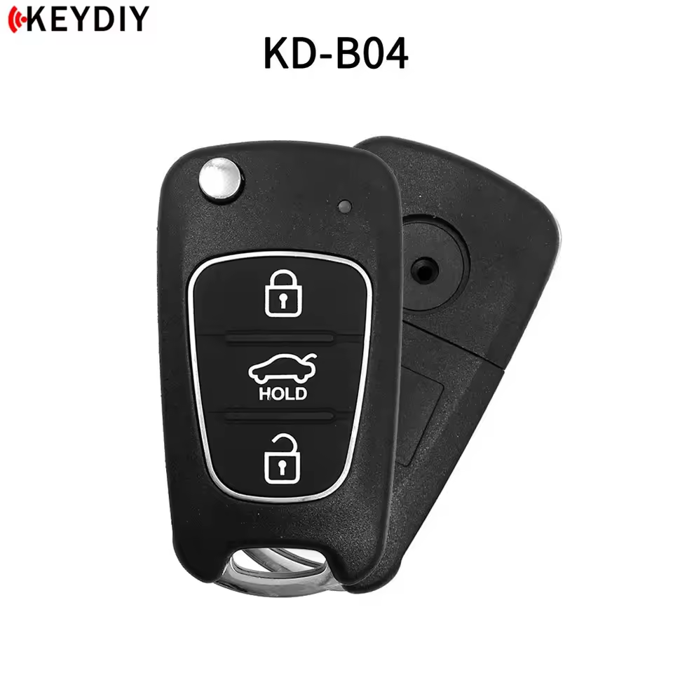 KEYDIY KD B04-3 Flip Remote Key for Hyundai KIA Type 3 Buttons