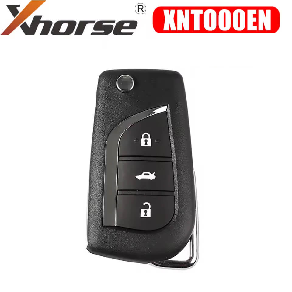 Xhorse XNTO00EN Wireless Universal Remote Key 3 Buttons for Toyota Style