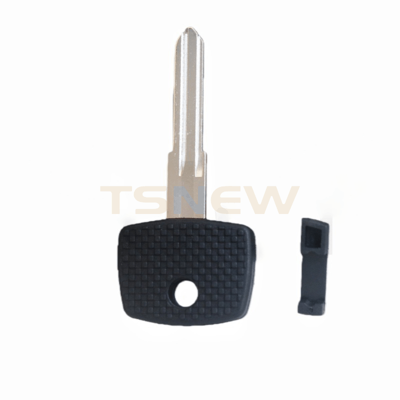 Transponder Key Shell With Chip Slot Large Uncut Spare Key Blade For Old Mercedes-Benz G Class Car Backup Key