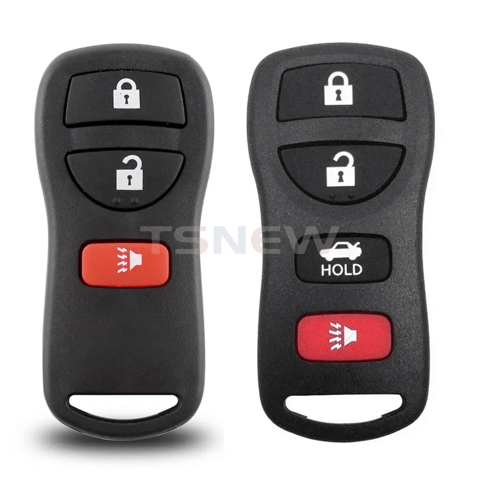 3 4 Button RF Remote Key Shell For Nissan Sunny Teana Sylphy
