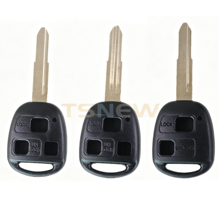 Replacement Remote Key Shell For Toyota Hiace Crown Corolla Camry Car Key Fob Housing