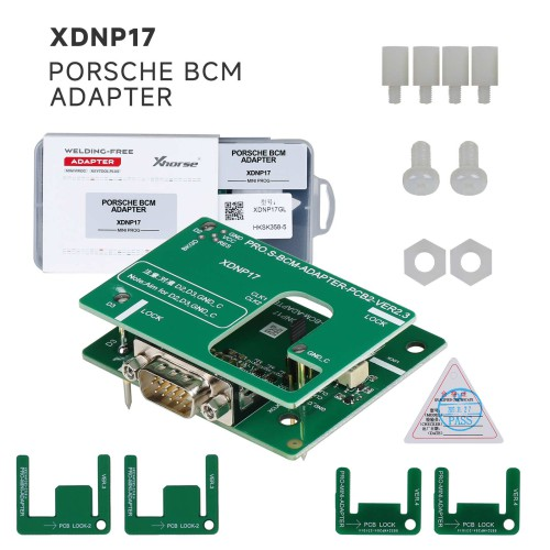 Xhorse XDNP17CH Adapters Solder-free Porsche 1PCS Set For Xhorse MINI PROG and Key Tool Plus