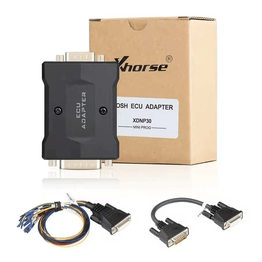 Xhorse - XDNP30 - Bosch ECU Adapter And Cables - For VVDI Key Tool Plus / MINI Prog