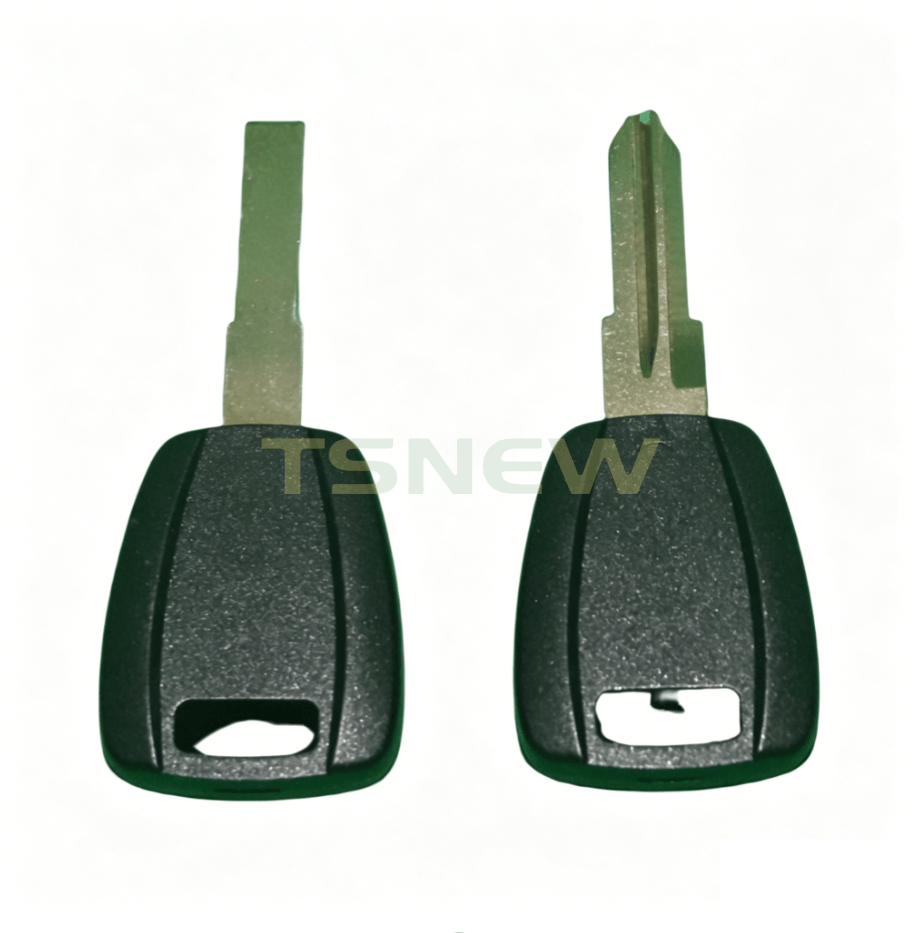 Black Transponder Chip Key Shell For Fiat Palio Siena Weekend Perla