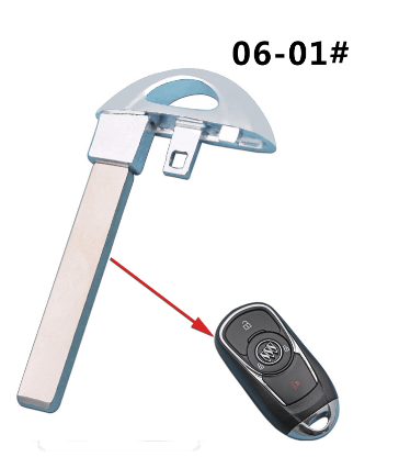 Insert Emergency Car Key Blade For Buick Regal Encore Enclave Envision LaCrosse Opel Remote Card Uncut Blank