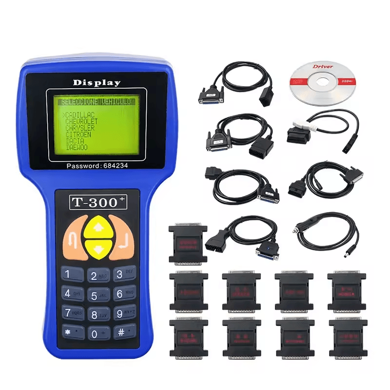 T300+ Auto Key Programmer For Multi brand Cars 300 Car Immobilizer Key Decorder Maker Anti-Theft Matching Transponder