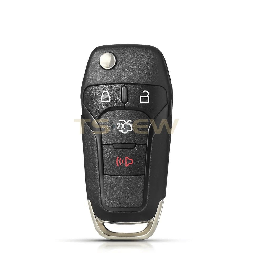 For Ford Focus EcoSport Mondeo 4 Buttons Folding Remote Key Replacement Shell