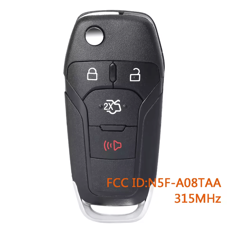 2013-2016 Ford Fusion / 4-Button Flip Key / 128 Bit / N5F-A08TAA (AFTERMARKET)